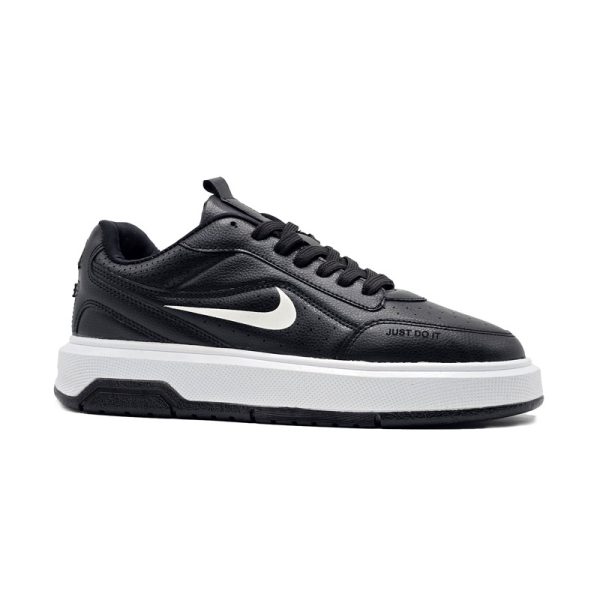 کفش و کتانی مردانه و زنانه مدل نایک NIKE JUST DO IT رنگ مشکی سفید کد 65410
