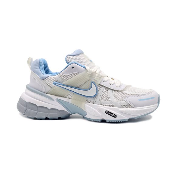 کفش و کتانی زنانه و دخترانه مدل نایک کوشلون NIKE V2K رنگ سفید آبی کد 41746