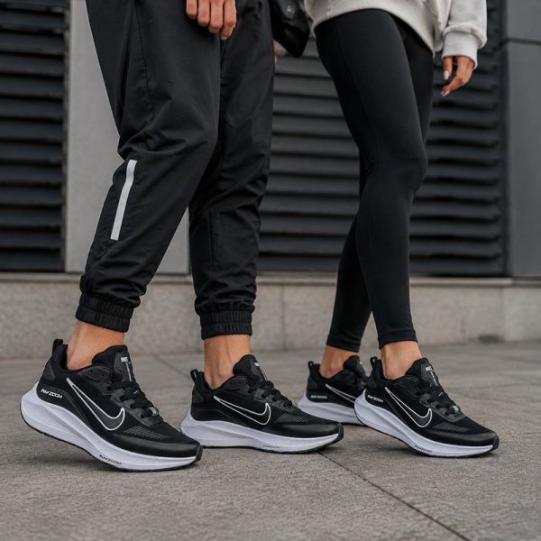 کفش و کتانی مردانه و زنانه مدل نایک زوم NIKE_ZOOM رنگ مشکی سفید کد 41979