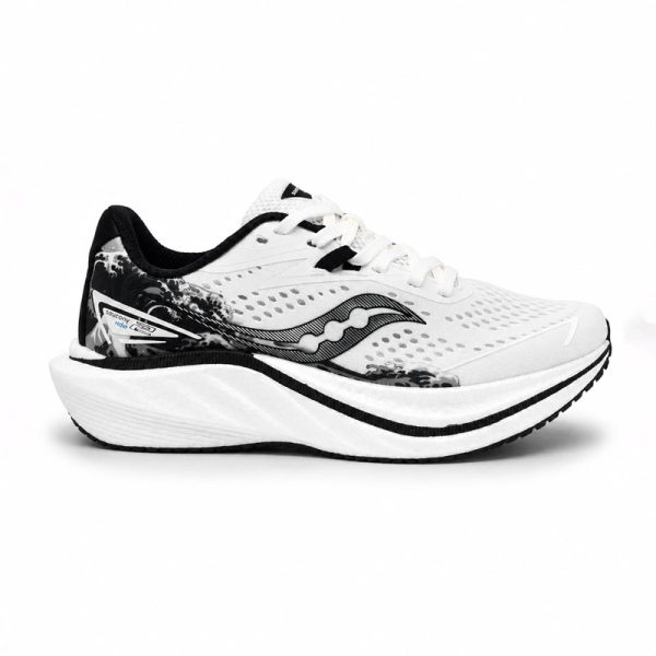 کفش و کتانی مردانه مدل ساکونی SAUCONY رنگ سفید مشکی کد 30096